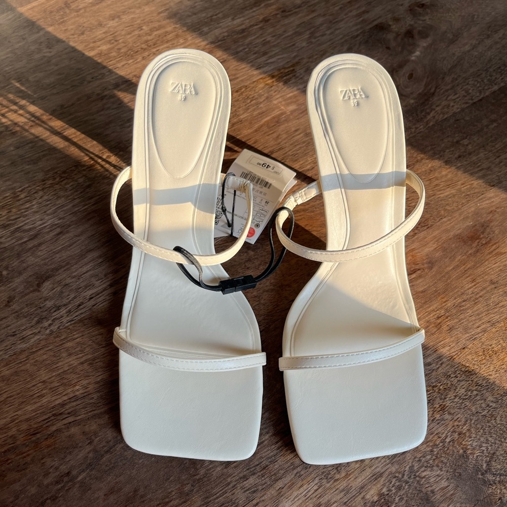 Zara Minimalist High Heel Sandal
